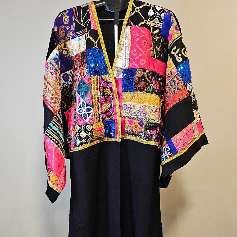 SOLD Patchwork Abaya or Kimono